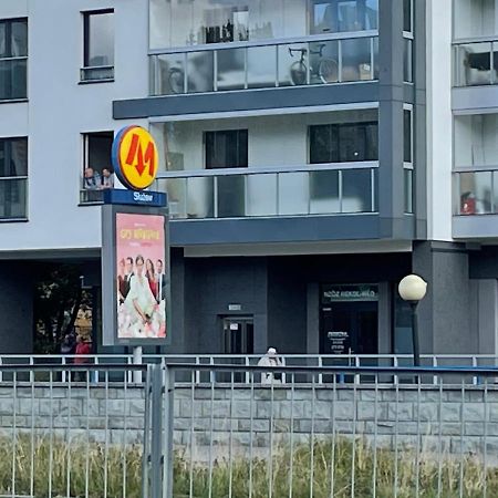 Apartament Metro Sluzew Varşova Dış mekan fotoğraf